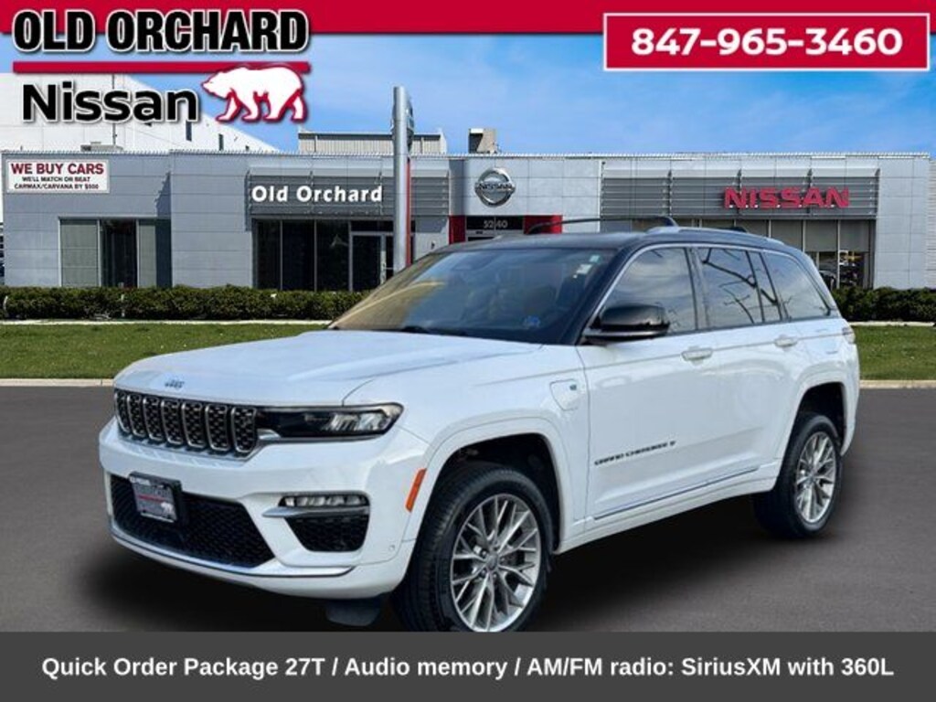 Used 2022 Jeep Grand Cherokee Summit 4xe SUV