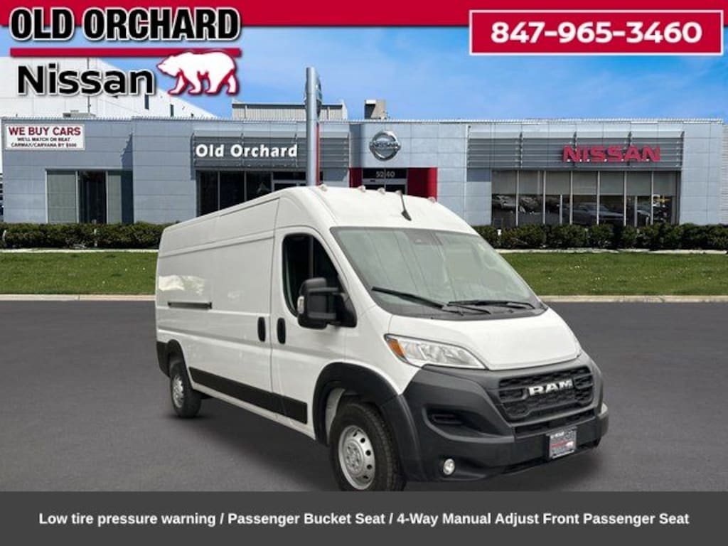 Used 2025 Ram Promaster 2500 High Roof Cargo Van