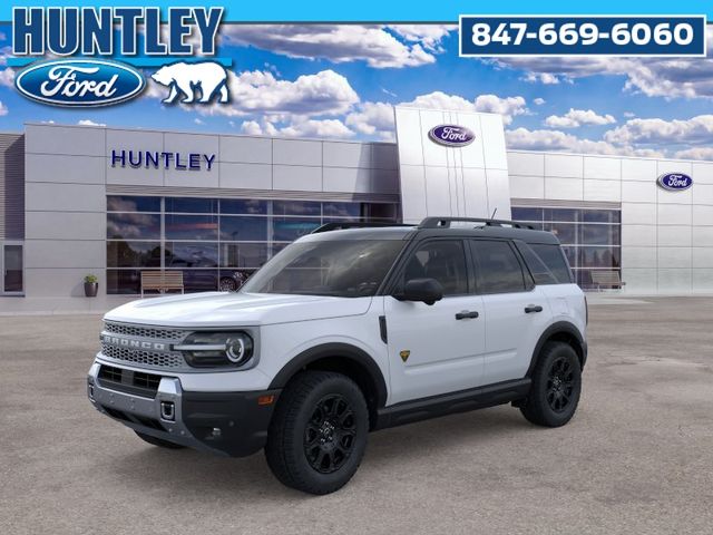 2026 Ford Bronco Sport Badlands — Space White Metallic SUV