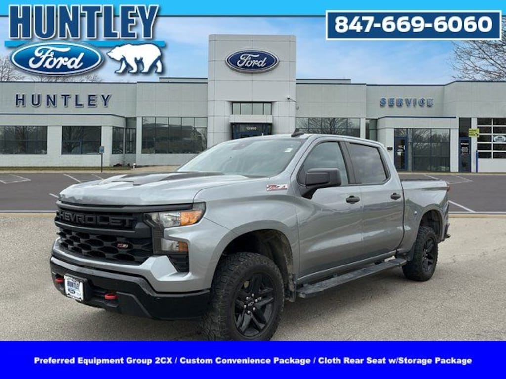 Used 2023 Chevrolet Silverado 1500 Custom Trail Boss Truck