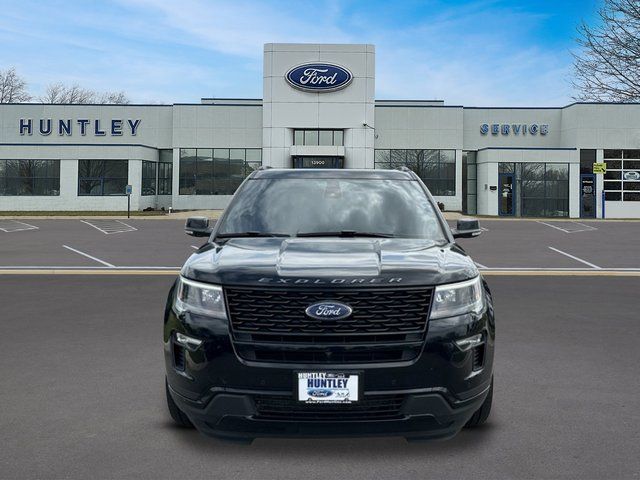 Used 2018 Ford Explorer Sport with VIN 1FM5K8GTXJGB87721 for sale in Huntley, IL