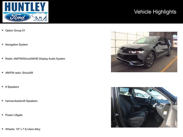 Used 2023 Hyundai IONIQ 5 SEL with VIN KM8KNDAF4PU162796 for sale in Huntley, IL