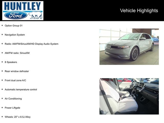 Used 2024 Hyundai IONIQ 5 Limited with VIN KM8KRDDFXRU239755 for sale in Huntley, IL