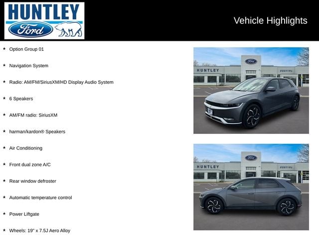 Used 2024 Hyundai IONIQ 5 SEL with VIN KM8KNDDF0RU260481 for sale in Huntley, IL
