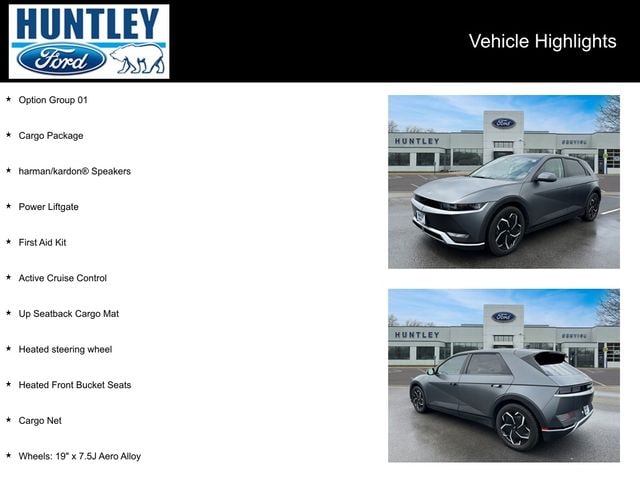 Used 2023 Hyundai IONIQ 5 SEL with VIN KM8KNDAF4PU154181 for sale in Huntley, IL