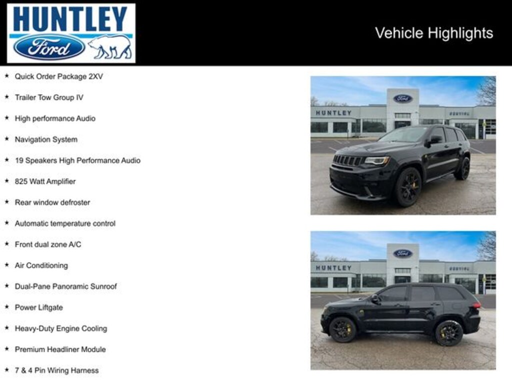 Used 2018 Jeep Grand Cherokee Trackhawk SUV