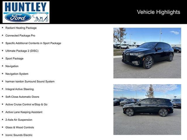 Used 2023 BMW iX Base with VIN WB523CF08PCL71386 for sale in Huntley, IL