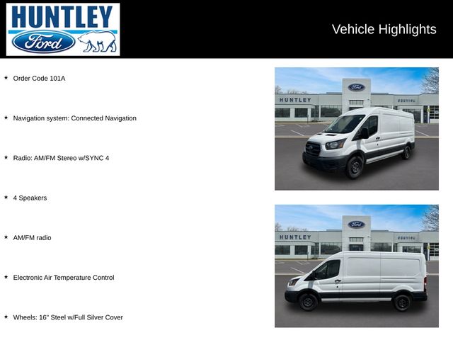 Used 2023 Ford E-Transit Cargo Van Base with VIN 1FTBW9CK1PKA79024 for sale in Huntley, IL