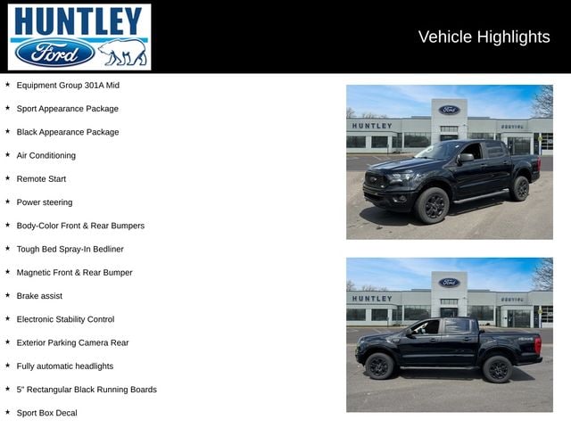 Used 2021 Ford Ranger XLT with VIN 1FTER4FH2MLD62268 for sale in Huntley, IL