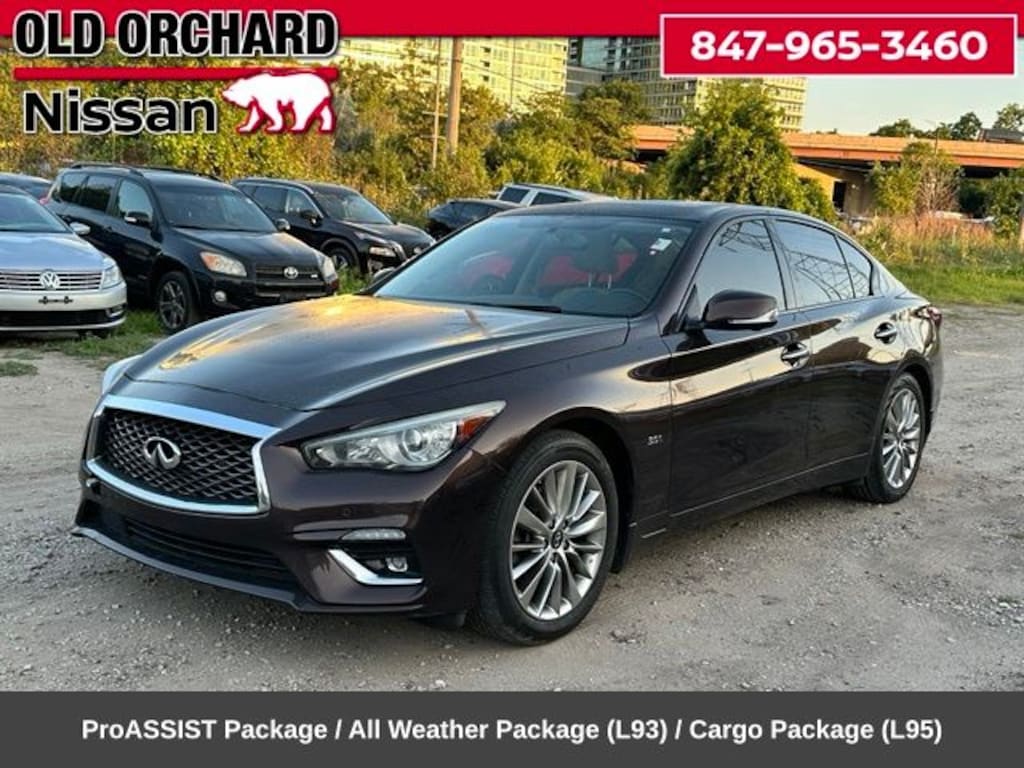 Used 2018 INFINITI Q50 3.0t Luxe Sedan