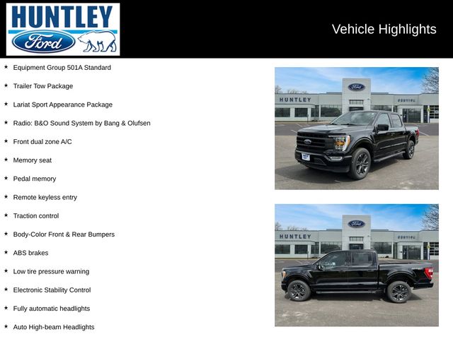 Certified 2023 Ford F-150 Lariat with VIN 1FTFW1E88PFA62833 for sale in Huntley, IL