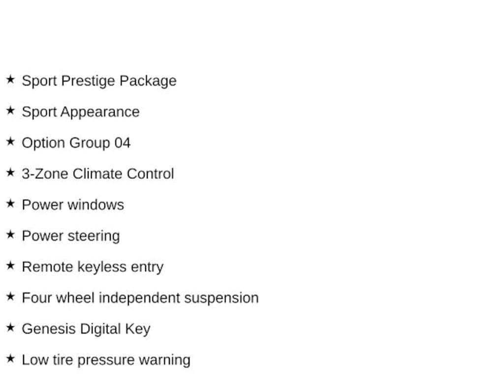 Used 2023 Genesis GV70 2.5T SUV