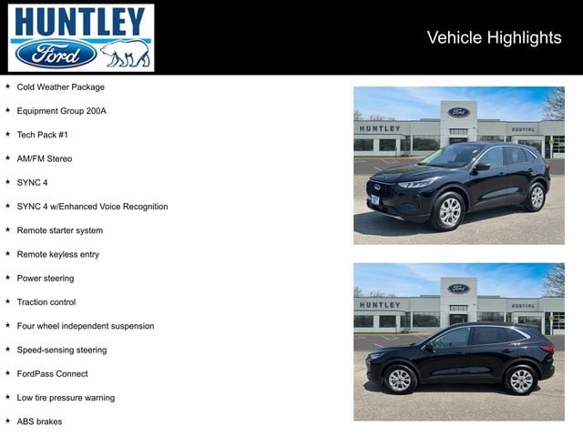 Used 2024 Ford Escape Active with VIN 1FMCU9GN8RUA20148 for sale in Huntley, IL