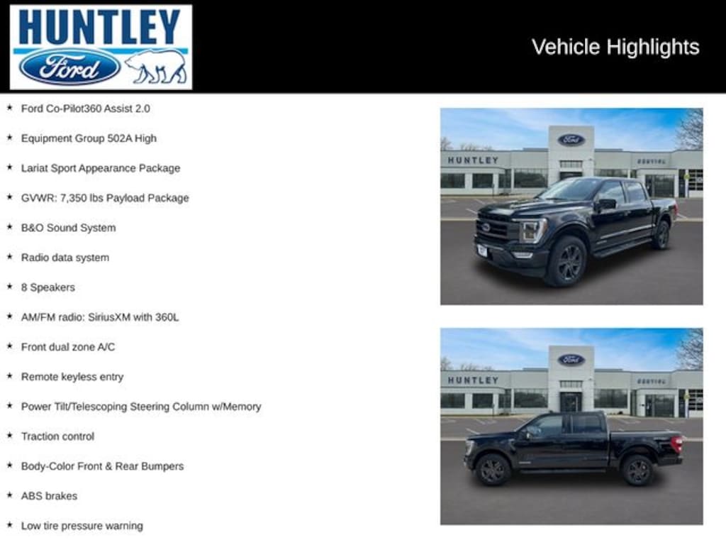Used 2023 Ford F-150 Lariat Truck
