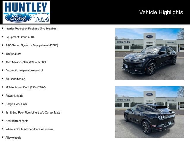 Used 2023 Ford Mustang Mach-E GT AWD with VIN 3FMTK4SE8PMA77225 for sale in Huntley, IL