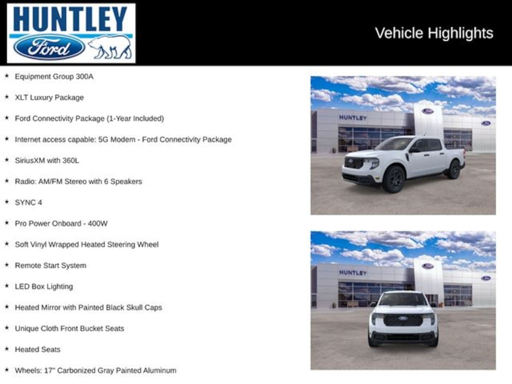 New 2026 Ford Maverick XLT Truck