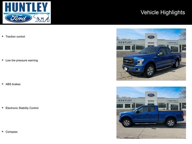 Used 2016 Ford F-150 XL with VIN 1FTEX1EP8GFB00822 for sale in Huntley, IL