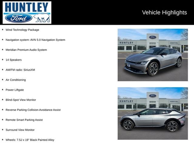 Used 2023 Kia EV6 Wind with VIN KNDC3DLC7P5123664 for sale in Huntley, IL