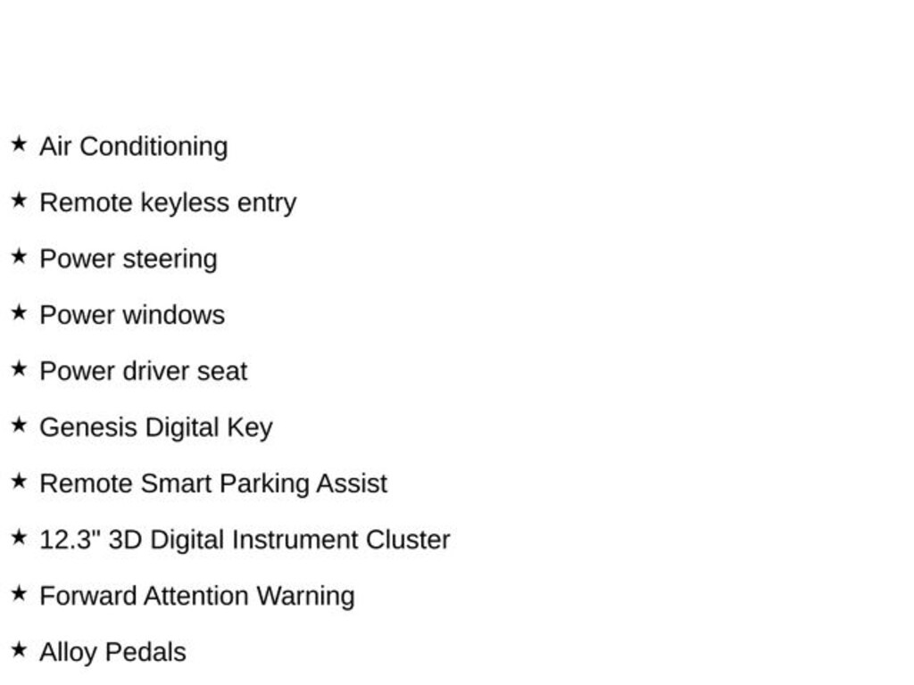 Used 2024 Genesis GV70 2.5T SUV