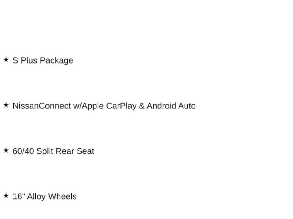 Used 2024 Nissan Versa 1.6 S Sedan