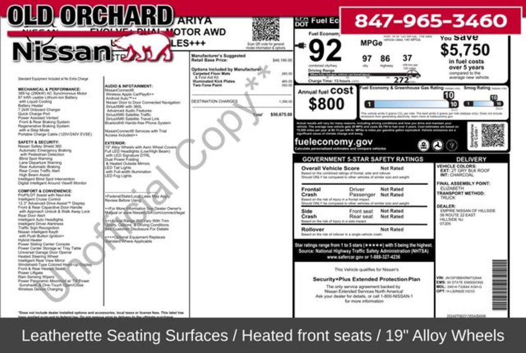 Used 2024 Nissan Ariya Evolve+ e-4orce SUV