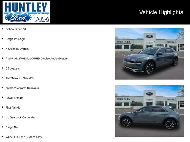 Used 2023 Hyundai IONIQ 5 SEL with VIN KM8KNDAF2PU206665 for sale in Huntley, IL