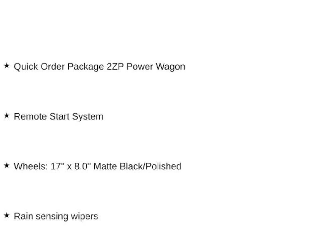 Used 2019 Ram 2500 Power Wagon Truck