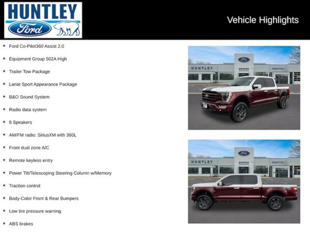 Used 2023 Ford F-150 Lariat Truck