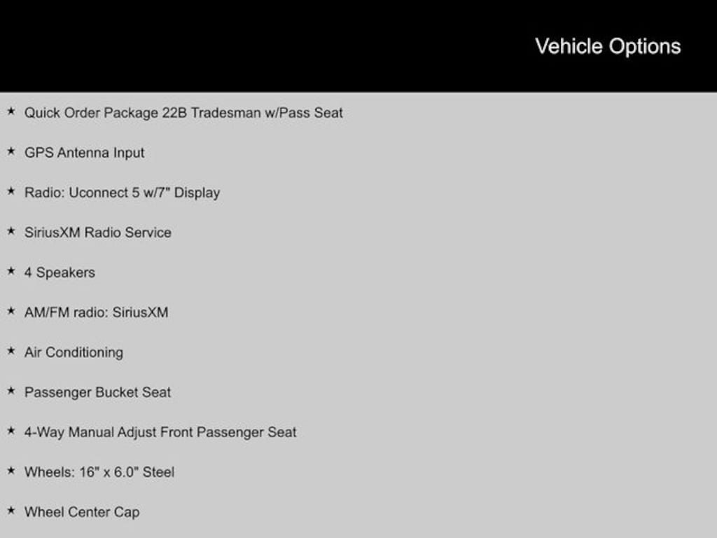 Used 2025 Ram Promaster 2500 High Roof Cargo Van