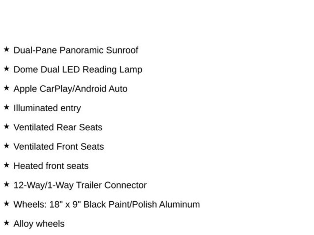 Used 2025 Ram 1500 RHO Truck