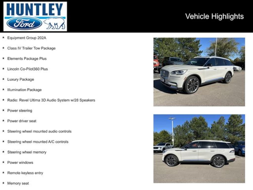 Used 2020 Lincoln Aviator Reserve SUV