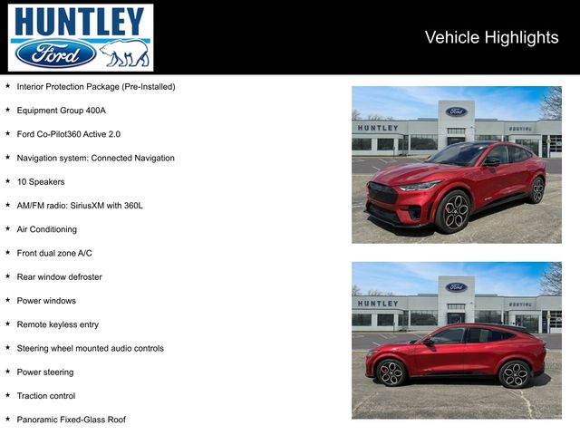 Used 2022 Ford Mustang Mach-E GT AWD with VIN 3FMTK4SE6NMA15108 for sale in Huntley, IL