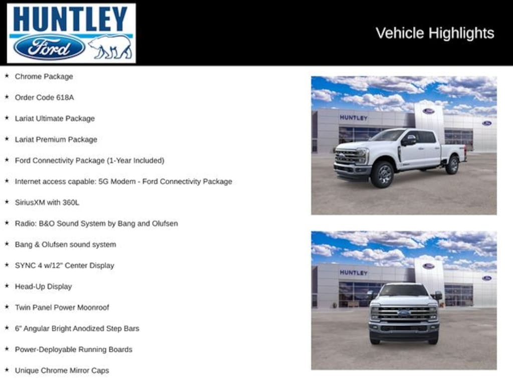 New 2026 Ford F-350SD Lariat Truck