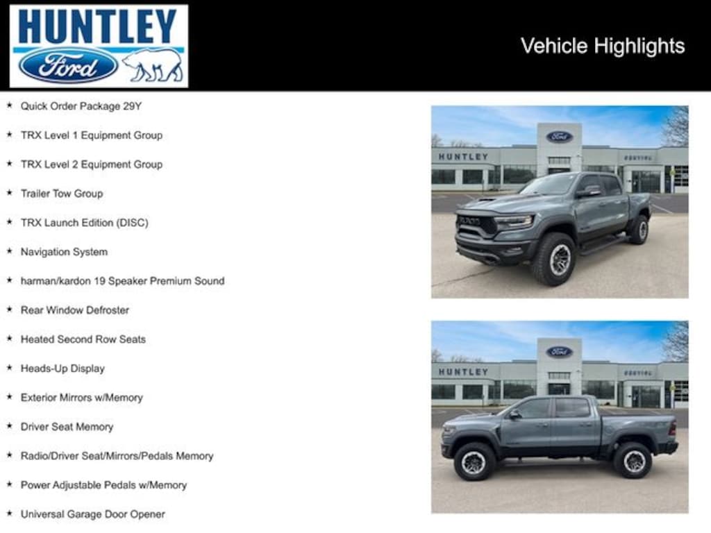 Used 2021 Ram 1500 TRX Truck