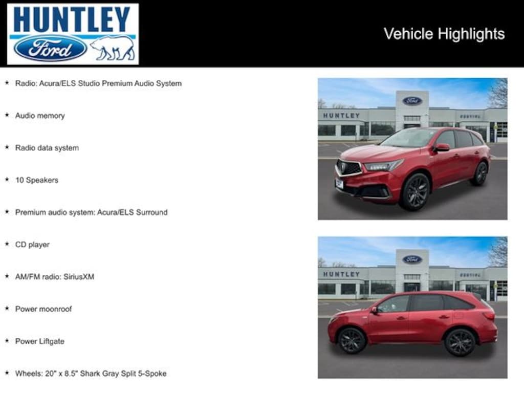 Used 2020 Acura MDX Technology & A-Spec Packages SUV