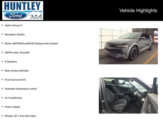 Used 2023 Hyundai IONIQ 5 Limited with VIN KM8KRDAF7PU164563 for sale in Huntley, IL