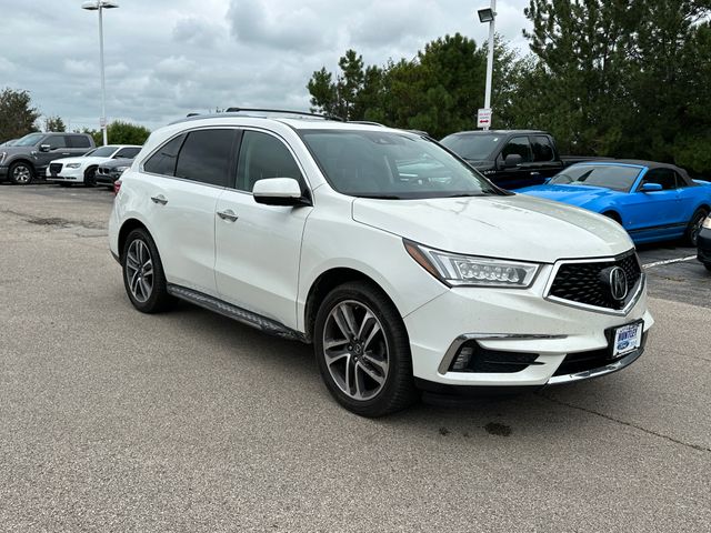 Used 2018 Acura MDX Advance Package with VIN 5J8YD4H83JL009561 for sale in Huntley, IL