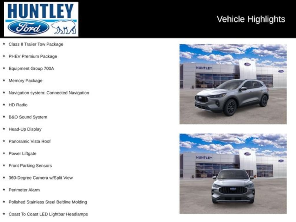 New 2024 Ford Escape Plug-In Hybrid Base SUV