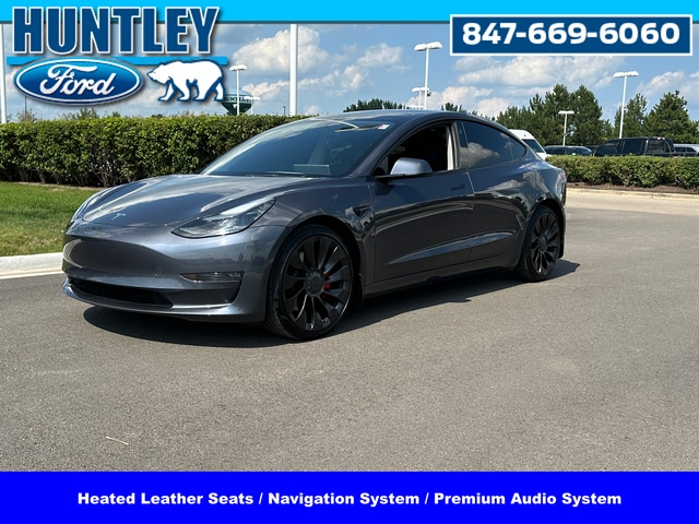 Used 2022 Tesla Model 3 Performance with VIN 5YJ3E1EC2NF203598 for sale in Huntley, IL