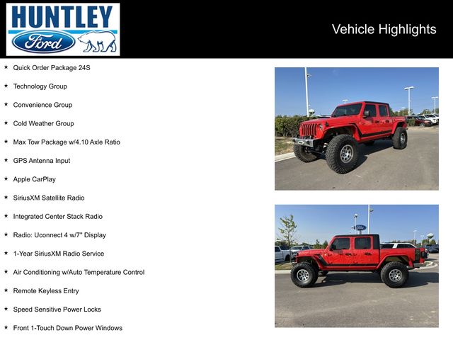 Used 2020 Jeep Gladiator Sport S with VIN 1C6JJTAGXLL120011 for sale in Huntley, IL