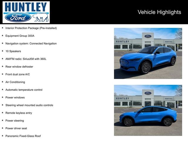 Used 2024 Ford Mustang Mach-E Premium AWD with VIN 3FMTK3S54RMA10005 for sale in Huntley, IL