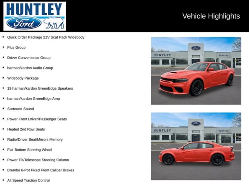 Used 2022 Dodge Charger R/T Scat Pack Widebody Sedan