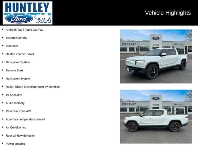 Used 2022 Rivian R1T Adventure with VIN 7FCTGAAA0NN015219 for sale in Huntley, IL