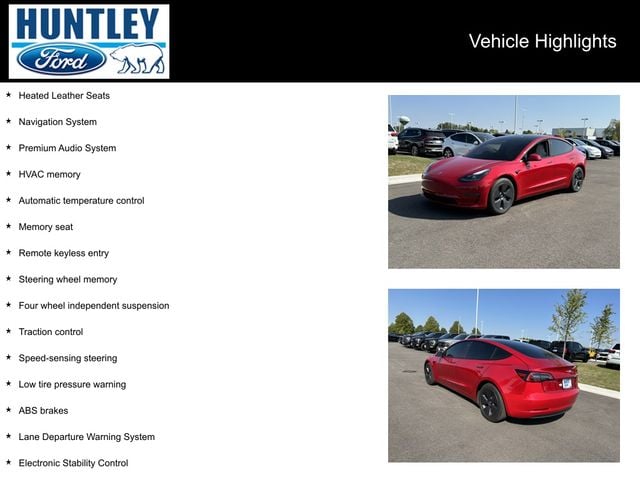 Used 2023 Tesla Model 3 Long Range with VIN 5YJ3E1EB9PF632294 for sale in Huntley, IL