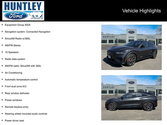 Used 2022 Ford Mustang Mach-E GT AWD with VIN 3FMTK4SE4NMA25491 for sale in Huntley, IL