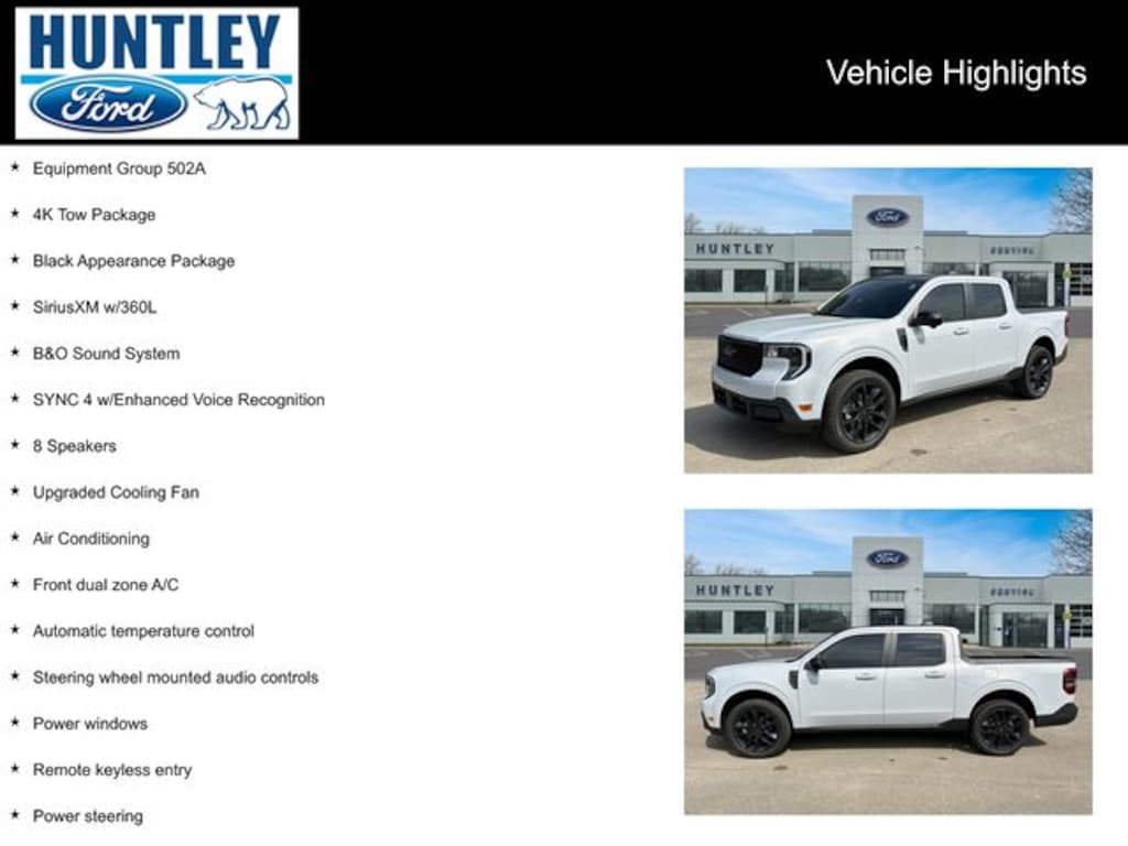 Used 2025 Ford Maverick Lariat Truck