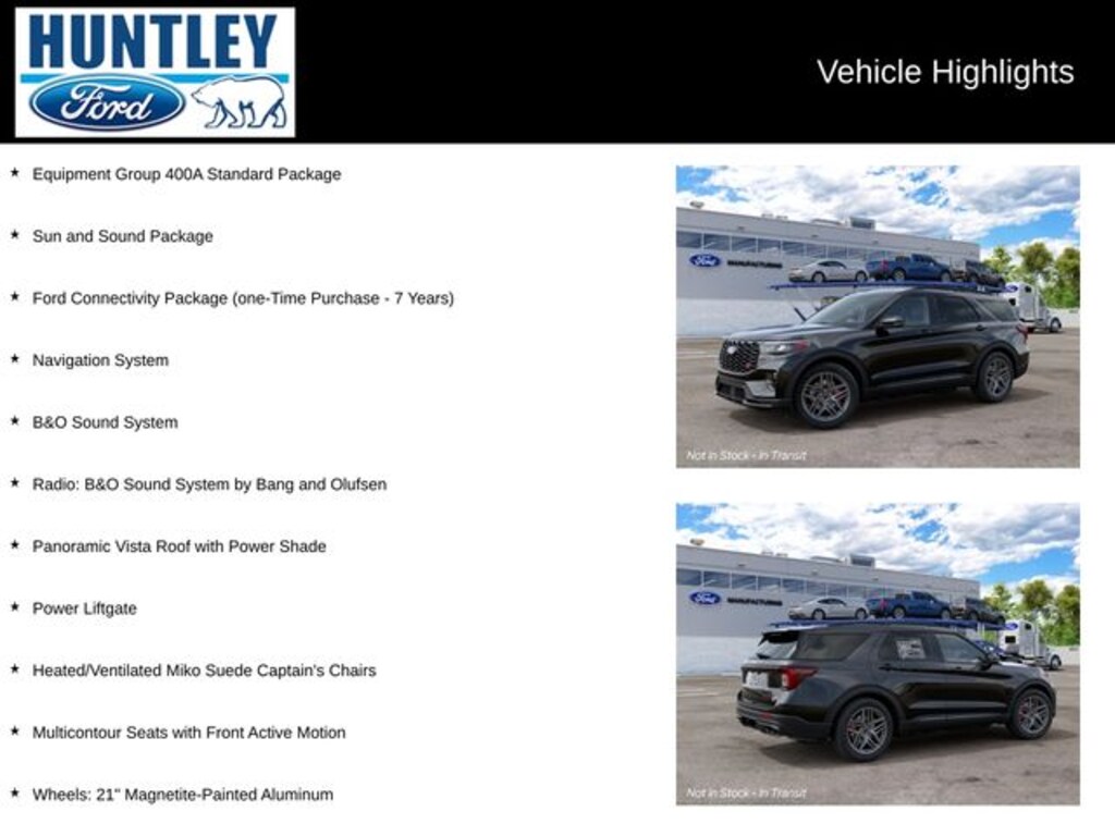 New 2027 Ford Explorer ST SUV