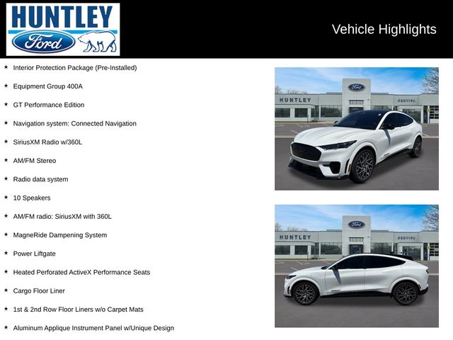 Used 2023 Ford Mustang Mach-E GT AWD with VIN 3FMTK4SX5PMA16903 for sale in Huntley, IL