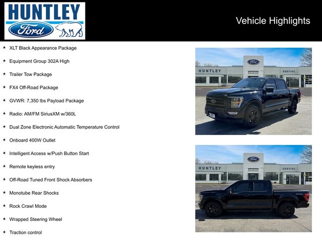 Certified 2023 Ford F-150 XLT with VIN 1FTFW1ED8PFB25779 for sale in Huntley, IL
