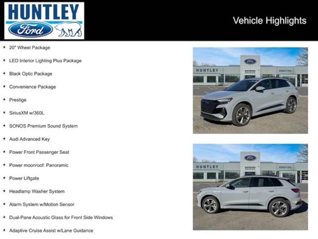 Used 2023 Audi Q4 e-tron Prestige SUV